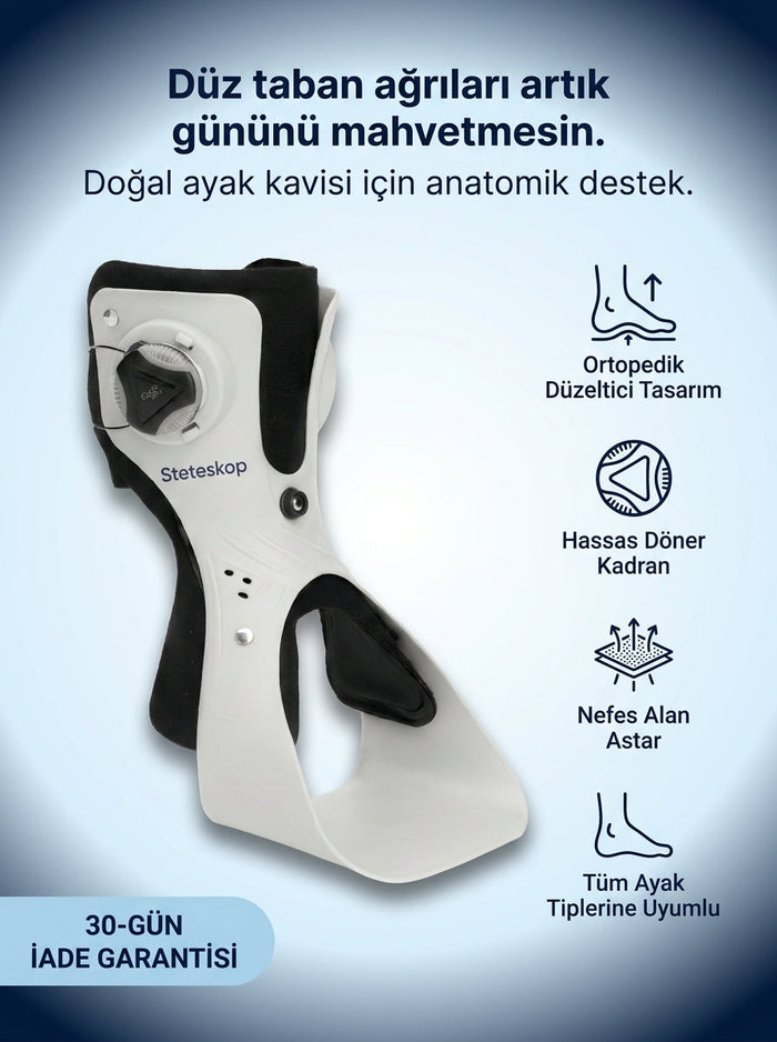 Steteskop Düz Taban Ayak Ateli 8