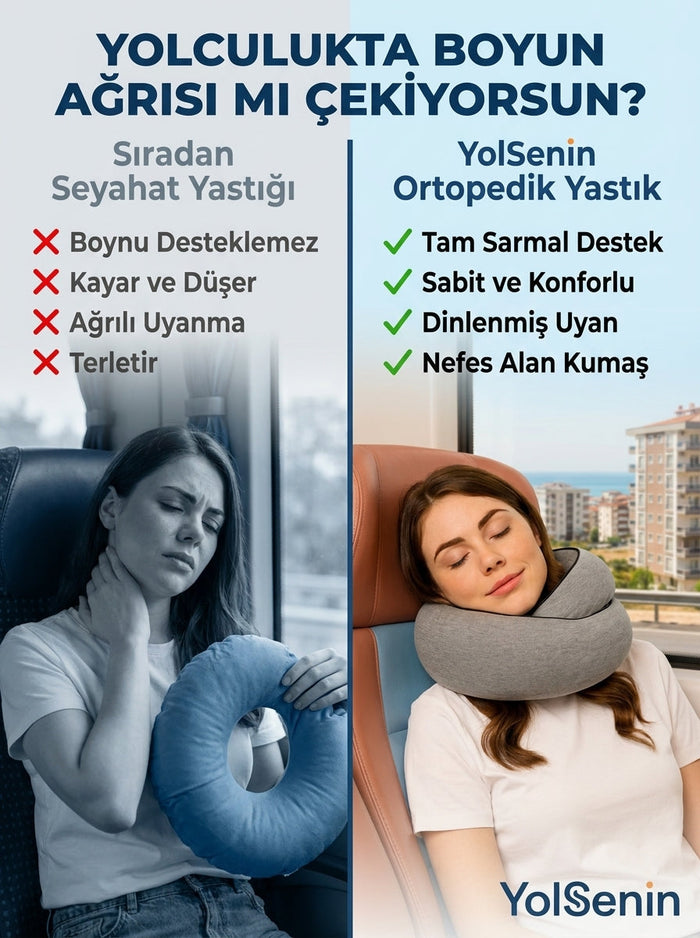 YolSenin Ortopedik Yolcu Yastığı 2