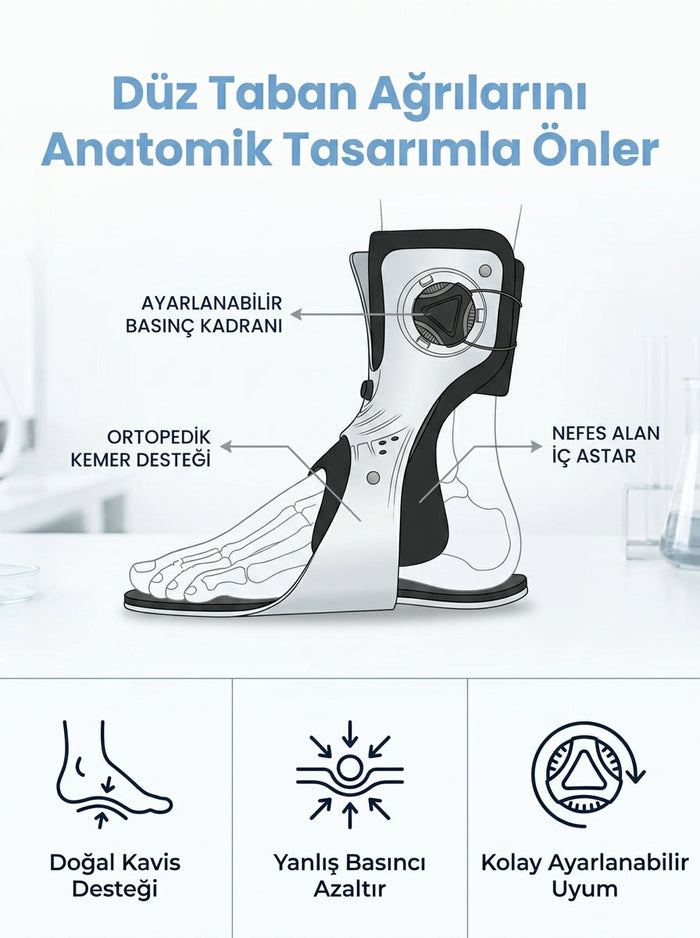 Steteskop Düz Taban Ayak Ateli 10