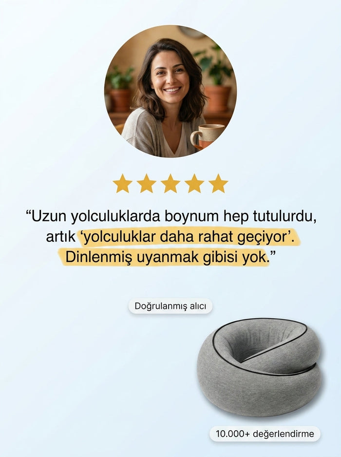 YolSenin Ortopedik Yolcu Yastığı 4