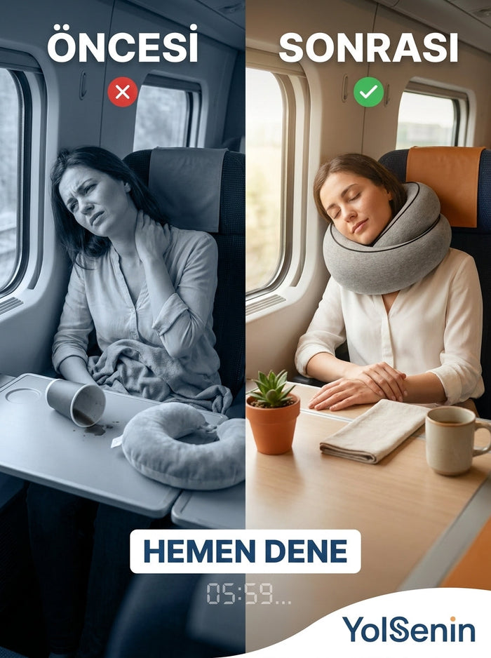 YolSenin Ortopedik Yolcu Yastığı 7